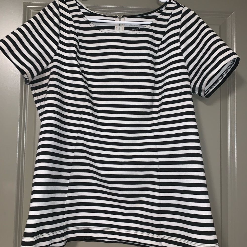 Lanebryant Black and white top